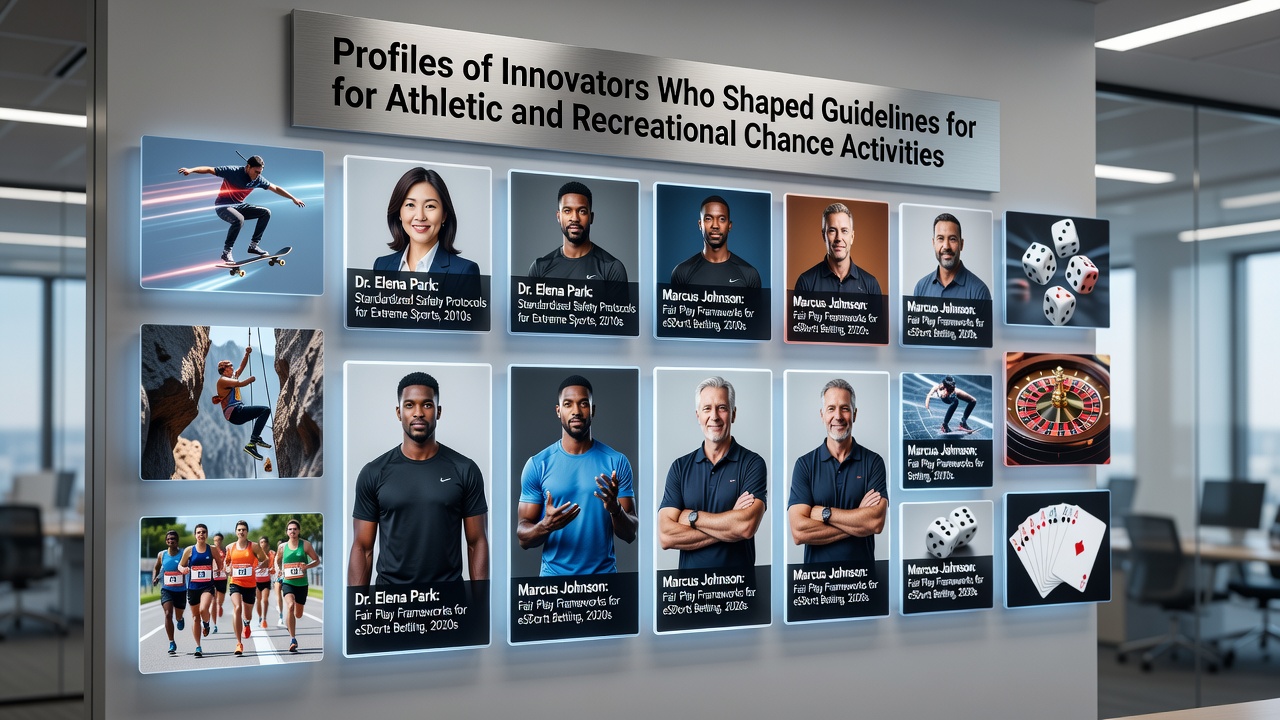 Profiles of Innovators Who Shaped Guidelines for Athletic and Recreational Chance Activities